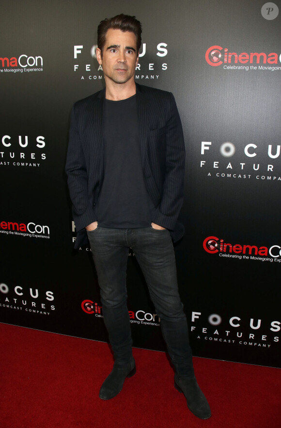 Colin Farrell au "CinemaCon 2017 - Focus Features" à Las Vegas, le 29 mars 2017