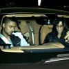 Kourtney Kardashian est allée diner avec Quincy Brown à West Hollywood, le 5 avril 2017