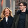 Exclusif - Ellie Goulding et son nouveau compagnon Caspar Jopling se baladent en amoureux à New York le 28 mars 2017.