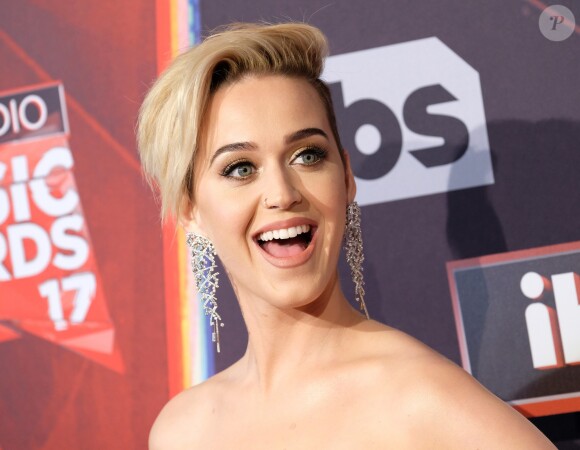 Katy Perry à la soirée iHeartRadio Music awards à Inglewood, le 5 mars 2017