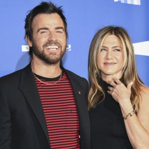 Jennifer Aniston et son mari Justin Theroux à la soirée d'ouverture de la 8ème édition du festival "Séries Mania" au cinéma Grand Rex. Paris, le 13 avril 2017. © Pierre Perusseau/Bestimage