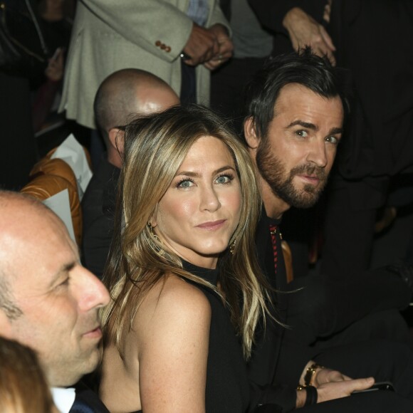 Jennifer Aniston et son mari Justin Theroux à la soirée d'ouverture de la 8ème édition du festival "Séries Mania" au cinéma Grand Rex. Paris, le 13 avril 2017. © Pierre Perusseau/Bestimage