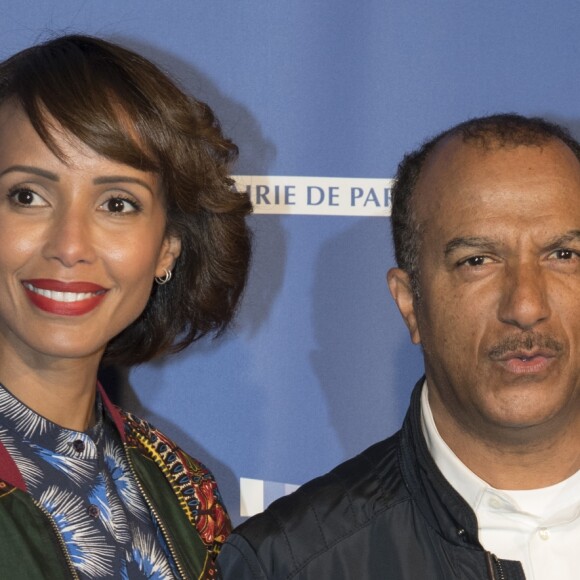 Sonia Rolland et Pascal Légitimus à la soirée d'ouverture de la 8ème édition du festival "Séries Mania" au cinéma Grand Rex. Le festival, consacré aux séries télévisées du monde entier, se déroulera du 13 au 23 avril 2017 au Forum des images. Paris, le 13 avril 2017. © Pierre Perusseau/Bestimage