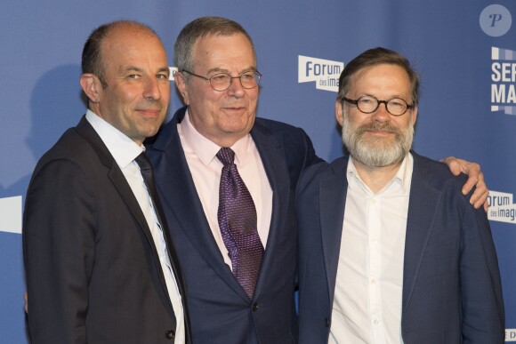 Marc Tessier à la soirée d'ouverture de la 8ème édition du festival "Séries Mania" au cinéma Grand Rex. Le festival, consacré aux séries télévisées du monde entier, se déroulera du 13 au 23 avril 2017 au Forum des images. Paris, le 13 avril 2017. © Pierre Perusseau/Bestimage