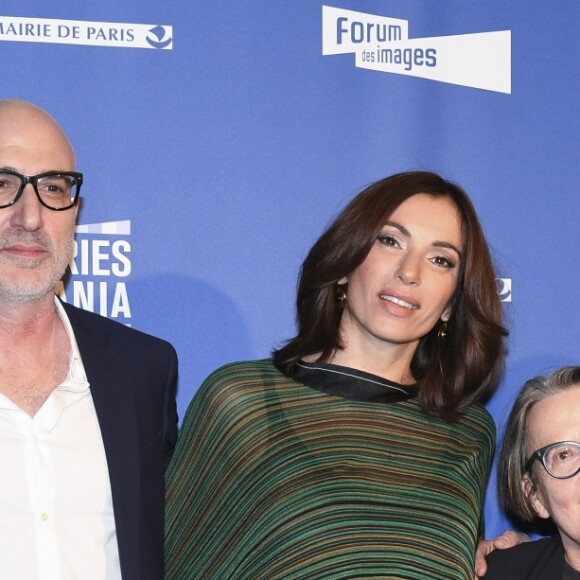 Clément Manuel, Eytan Fox, Aure Atika, Agnieszka Holland et Damon Lindelof à la soirée d'ouverture de la 8ème édition du festival "Séries Mania" au cinéma Grand Rex. Le festival, consacré aux séries télévisées du monde entier, se déroulera du 13 au 23 avril 2017 au Forum des images. Paris, le 13 avril 2017. © Pierre Perusseau/Bestimage