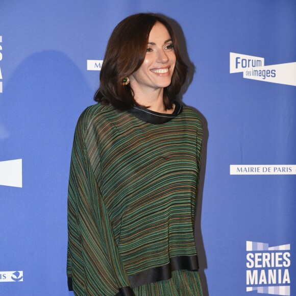 Aure Atika à la soirée d'ouverture de la 8ème édition du festival "Séries Mania" au cinéma Grand Rex. Le festival, consacré aux séries télévisées du monde entier, se déroulera du 13 au 23 avril 2017 au Forum des images. Paris, le 13 avril 2017. © Pierre Perusseau/Bestimage