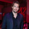 Exclusif - Camille Lacourt - Le Prix Clarins pour l'enfance fête ses 20 ans et récompense sa nouvelle femme de coeur L.Hallyday pour son association La Bonne Étoile à l'hôtel Salomon de Rothschild à Paris, France, le 14 mars 2017. © Borde-Jacovides/Bestimage