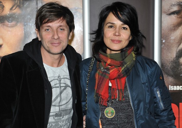 Etienne Faure et Catherine Wilkening - Avant premiere de "Desordres" à Paris le 26 mars 2013.