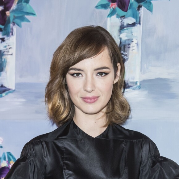 Louise Bourgoin (robe Dior Haute Couture, pochette Dior, bague Dior Joaillerie) - Le dîner caritatif de Babeth Djian et l'association AEM ("Un Avenir pour les Enfants du Monde") pour les enfants du Rwanda au Pavillon Ledoyen à Paris, France, le 8 décembre 2016. © Olivier Borde/Bestimage