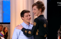 Louise Bourgoin drague Martin Weill dans Quotidien le 17 avril 2017.