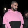 Drake - Les célébrités à la sortie du restaurant Craig à West Hollywood, le 10 avril 2017