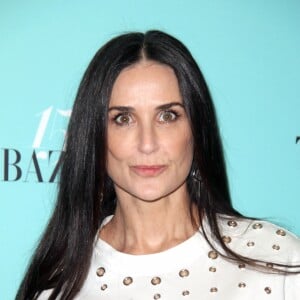 Demi Moore au Rockefeller Center pour le 150ème anniversaire de Harper's BAZAAR à New York, le 19 avril 2017