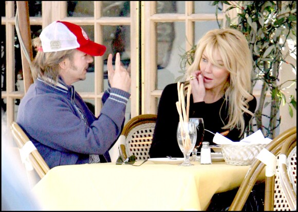 Heather Locklear et David Spade à Los Angeles en décembre 2006