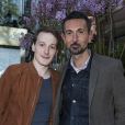 Guillaume Robert et un ami lors de la remise du 10ème Prix de la Closerie des Lilas. Paris, le 19 avril 2017. © Olivier Borde/Bestimage