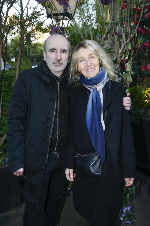 Philippe Harel et sa femme Sylvie Bourgeois lors de la remise du 10ème Prix de la Closerie des Lilas. Paris, le 19 avril 2017. © Olivier Borde/Bestimage