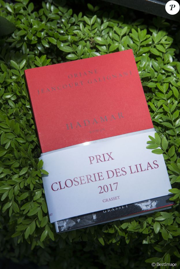 Remise du 10ème Prix de la Closerie des Lilas. Paris, le 19 avril 2017. © Olivier Borde/Bestimage