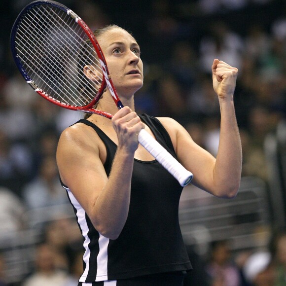 Mary Pierce lors de la finale du WTA Tour Masters, au Staples Center de Los Angeles, le 13 novembre 2005.