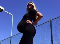 Ciara enceinte : Prête à accoucher, elle dévoile son impressionnant baby bump !