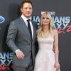 Chris Pratt et sa femme Anna Faris à la première de 'Guardians of the Galaxy Vol. 2' au théâtre Dolby à Hollywood, le 19 avril 2017 © Pma/AdMedia via Zuma/Bestimage