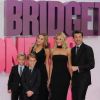 Patrick Dempsey, sa femme Jillian et leurs enfants Darby, Tallula et Sullivan lors de l'avant-première mondiale du film ''Bridget Jones Baby'' à Londres, 5 septembre 2016. © CPA/Bestimage