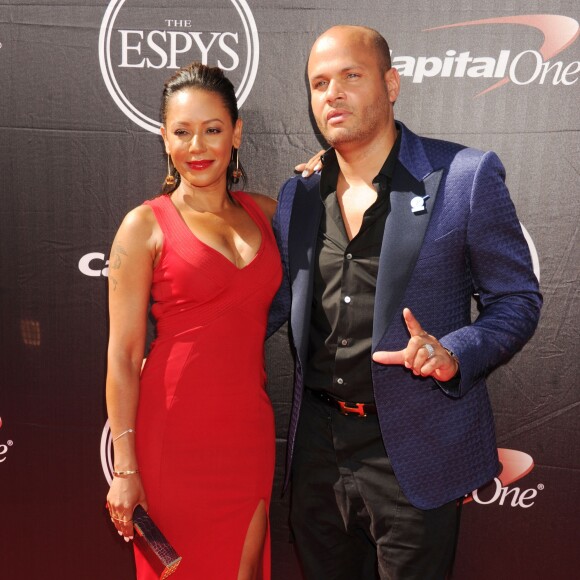 Melanie Brown (Mel B.) et son mari Stephen Belafonte à la soirée "The 2015 EPSYS" à Los Angeles. Le 15 juillet 2015