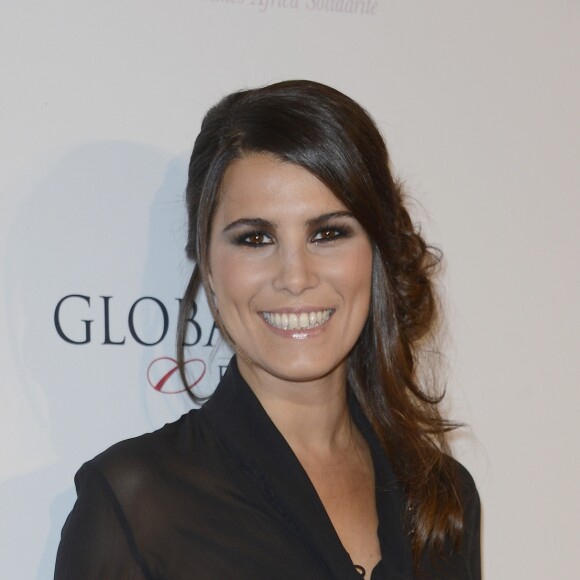 Karine Ferri - 4e édition du "Global Gift Gala", coprésidée par Eva Longoria et présentée par Nikos Aliagas, au George V à Paris le 13 mai 2013.