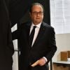 François Hollande vote à Tulle, le 23 avril 2017. © Patrick Bernard/Bestimage