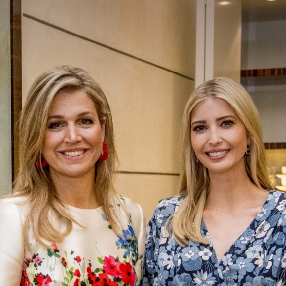 Ivanka Trump et la reine Maxima des Pays-Bas participent à la conférence 'Inspiring Women: Scaling Up Women's Entrepreneurship' en marge du sommet du G20 à Berlin. Le 25 avril 2017.