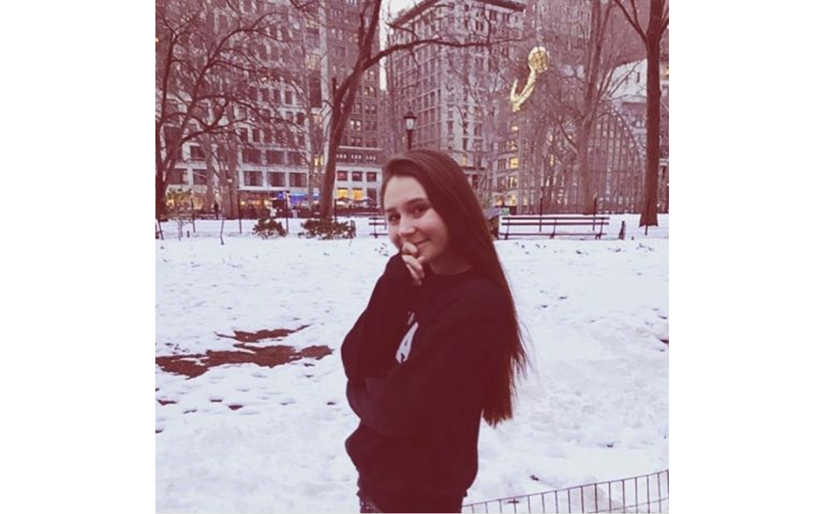 Photo : Megan Ramsay. Instagram Megan Ramsay février 2017. - Purepeople
