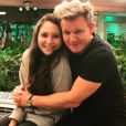 Megan Ramsay et son père Gordon, janvier 2017. Instagram Megan Ramsay.