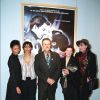 Thandie Newton, Christine Boisson, Jonathan Demme et Anna Karina à Paris en 2003