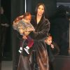 Kim Kardashian et ses enfants North et Saint à New York, le 1 er février 2017.