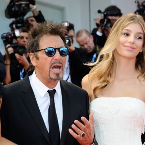 Lucila Sola, Al Pacino et Camila Morrone à Venise en 2014.