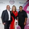 Andre Agassi, Steffi Graf et le chef Michael Mina - 21e édition du gala Power of Love® de la fondation Keep Memory Alive. Las Vegas, le 27 avril 2017.