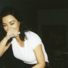 Kim Kardashian a publié une photo d'elle en train de rire et boire du thé sur sa page Instagram le 30 avril 2017
