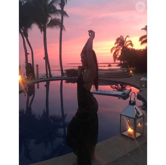 Kourtney Kardashian en vacances à Puerto Rico - Photo publiée sur Instagram le 29 avril 2017