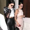 Kendall Jenner et Bella Hadid  se rendent à la fête d'anniversaire privée de Travis Scott à New York, le 30 avril 2017
