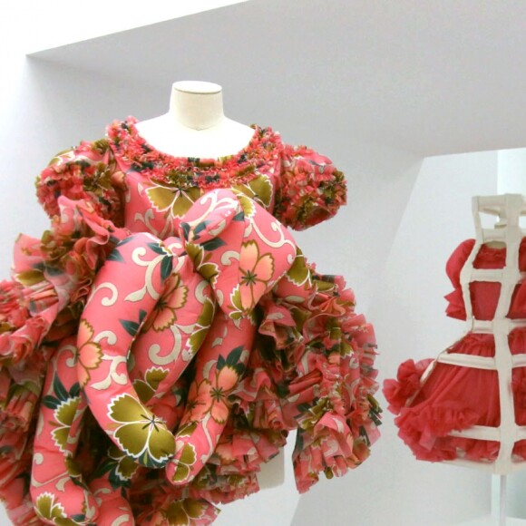 Conférence de presse du Met Gala 2017, exposition "Rei Kawakubo/Comme des Garçons: Art Of The In-Between" avec Rei Kawakubo et Anna Wintour au Metropolitan Museum of Art. New York, le 1er mai 2017.