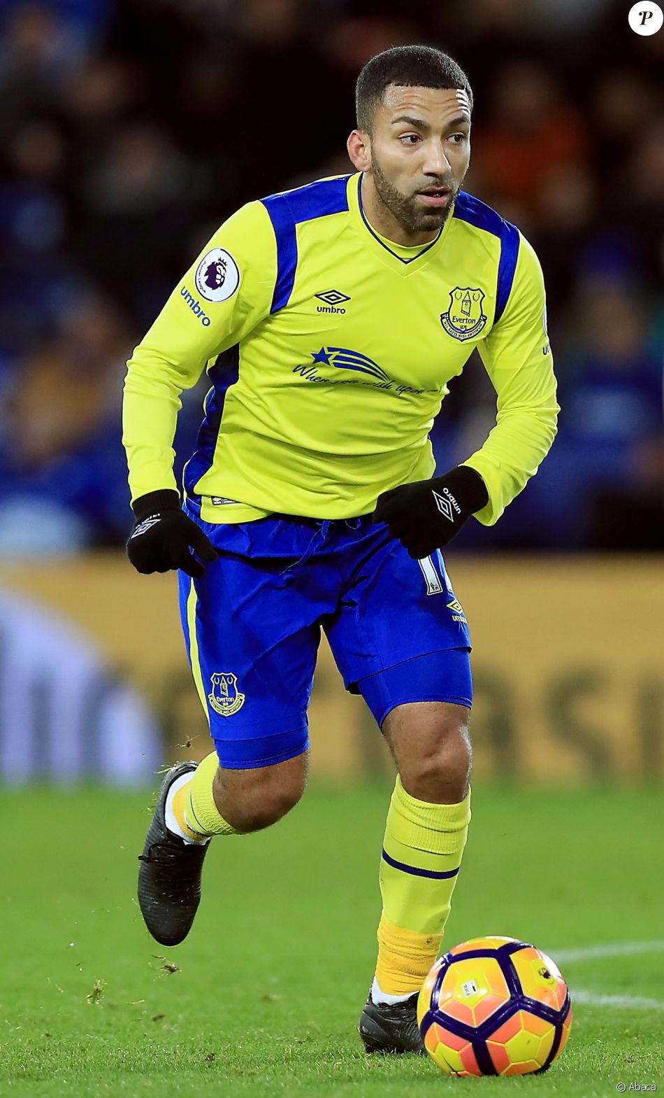 Aaron Lennon lors du match Leicester City VS Everton le 26 décembre