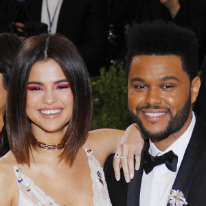 Selena Gomez et son compagnon The Weeknd - Les célébrités arrivent au MET 2017 Costume Institute Gala sur le thème de "Rei Kawakubo/Comme des Garçons: Art Of The In-Between" à New York, le 1er mai 2017.