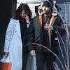 Exclusif - Selena Gomez et son compagnon The Weeknd (Abel Tesfaye) font du shopping en amoureux sur Bloor Street à Toronto, le 16 mars 2017. © CPA/Bestimage