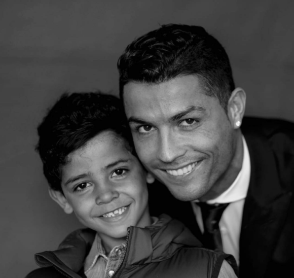 Cristiano Ronaldo et son fils Cristiano Jr. (Cristianinho), photo Instagram du 19 mars 2017