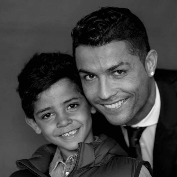 Cristiano Ronaldo et son fils Cristiano Jr. (Cristianinho), photo Instagram du 19 mars 2017