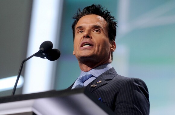 Antonio Sabato, Jr. lors du 1er jour de la convention républicaine à Cleveland, le 18 juillet 2016.