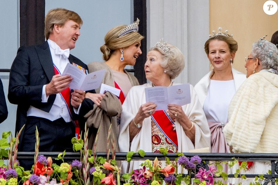 Le Roi Willem Alexander Des Pays Bas La Reine Maxima La Princesse Beatrix Et La Princesse Mabel D Orange Nassau Celebrations Du Double 80e Anniversaire Du Ro Purepeople