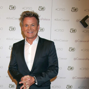 Gordon Ramsay - Célébrités lors du 50 ème anniversaire du Caesars Palace à Las Vegas le 6 aout 2016.