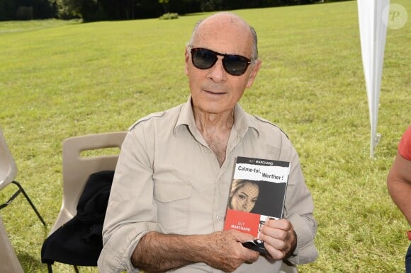 Guy Marchand à la 19ème édition de "La Forêt des livres" à Chanceaux-près-Loches, le 31 août 2014.