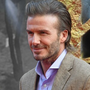 David Beckham à la première de "King Arthur - Legend Of The Sword" au Cineworld Empire à Londres, le 10 mai 2017.