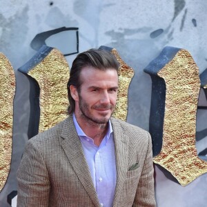 David Beckham à la première de "King Arthur - Legend Of The Sword" au Cineworld Empire à Londres, le 10 mai 2017.