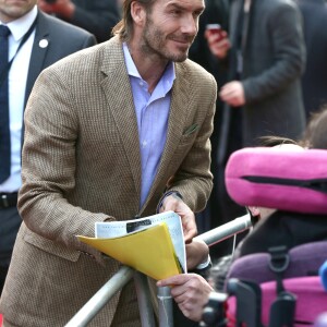 David Beckham à la première de "King Arthur - Legend Of The Sword" au Cineworld Empire à Londres, le 10 mai 2017.